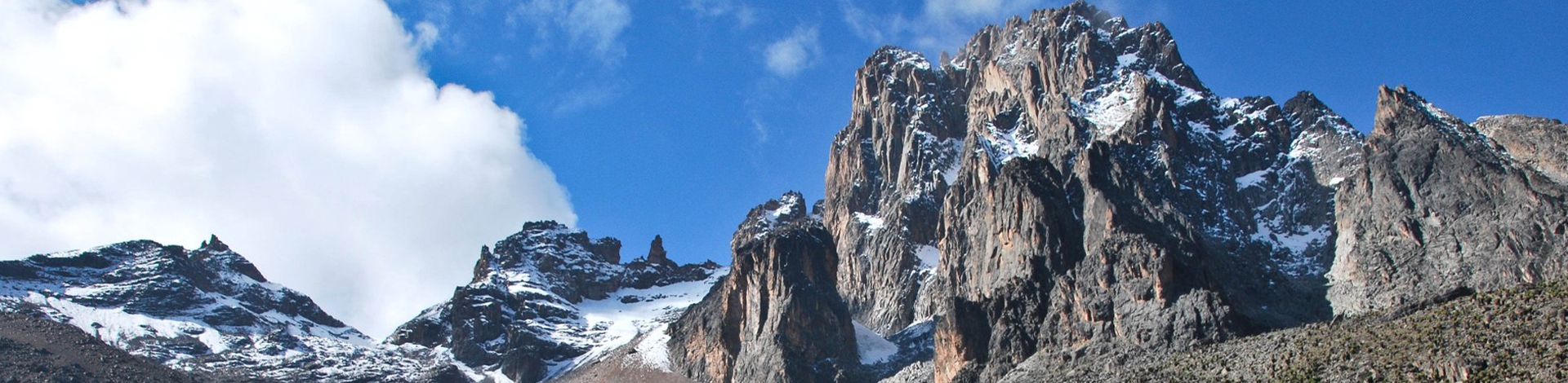 Mt Kenya Climbing Up Sirimon Route
