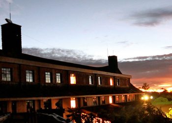 View of Aberdares National Park at Night